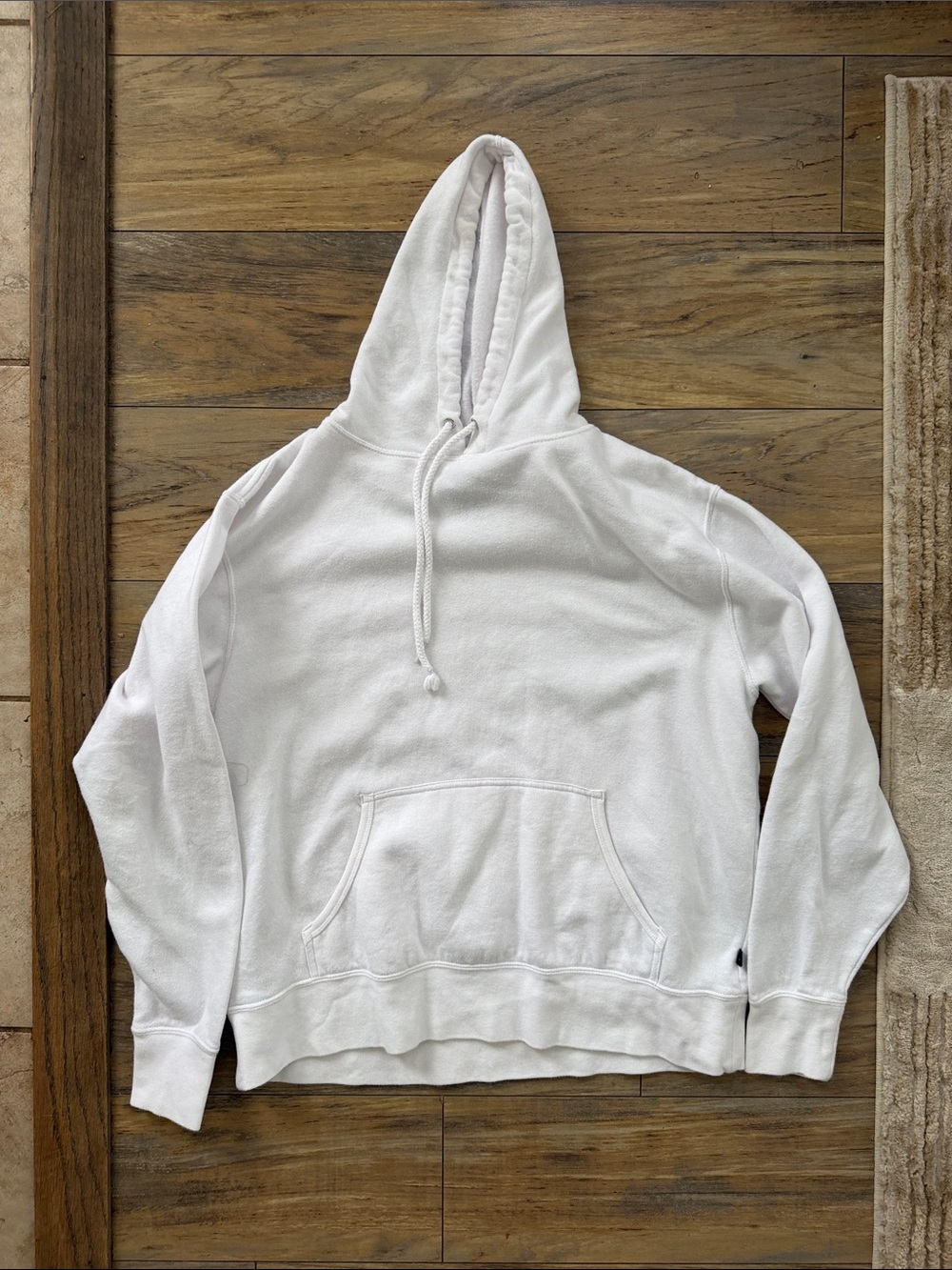 Women’s White Hoodie Sweatshirt